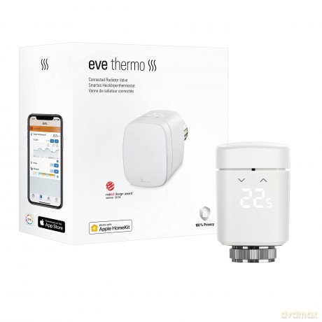EVE - Thermo - Smart Thermostatic Radiator Valve (2020) HomeKit 1-pk