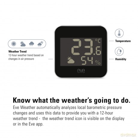 Eve - Weather - Connected Weather Station with Apple HomeKit technology