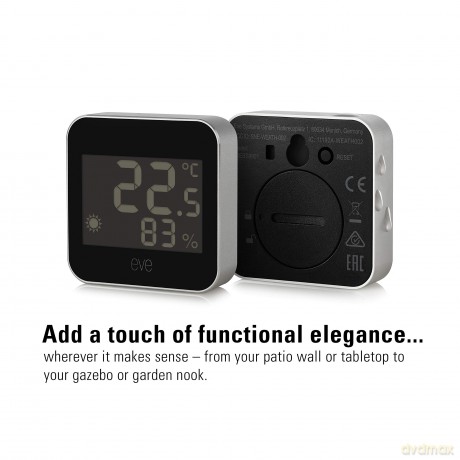 Eve - Weather - Connected Weather Station with Apple HomeKit technology