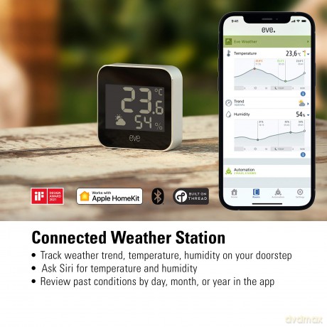 Eve - Weather - Connected Weather Station with Apple HomeKit technology