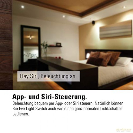 Eve Light Switch - Connected Wall Switch with Apple HomeKit technology