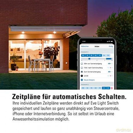 Eve Light Switch - Connected Wall Switch with Apple HomeKit technology