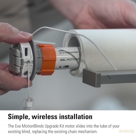 Eve MotionBlinds - Eve MotionBlinds Upgrade Kit for Roller Blinds (HomeKit)