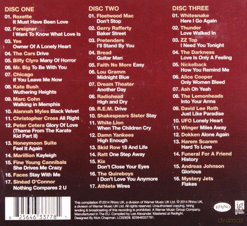 Rock Ballads - The Collection (digipack) [3CD]