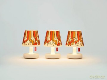 Fatboy Mini Cappie Lampshade Basket Weave Sky