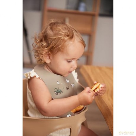 Filibabba - Silicone bib with print - Magic Farm - (FI-02746)