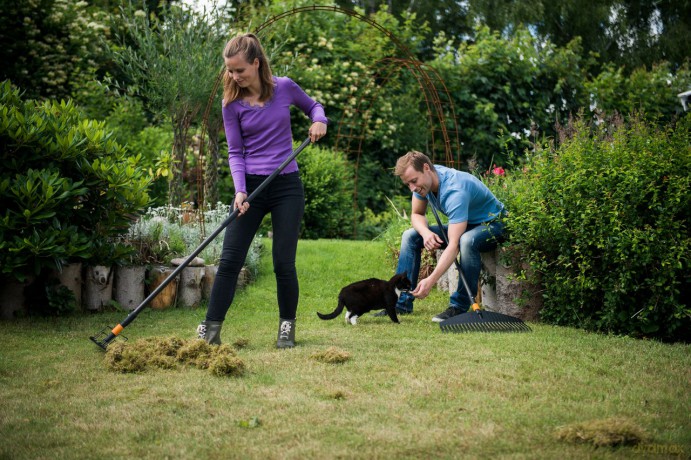 Fiskars - QuikFit Gather Rake 57 cm
