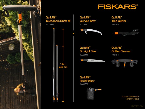 Fiskars - QuikFit Gutter Cleaner