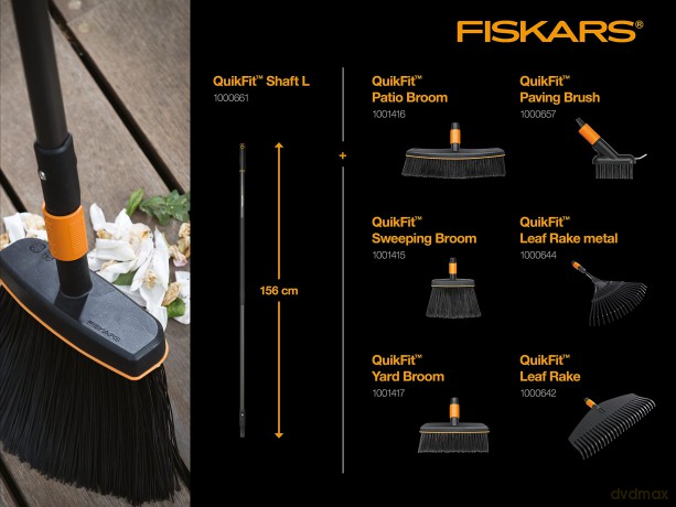 Fiskars - QuikFit Leaf Rake (Large)