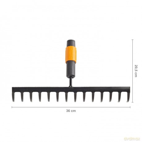 Fiskars - QuikFit Soil Rake (14 Prongs)