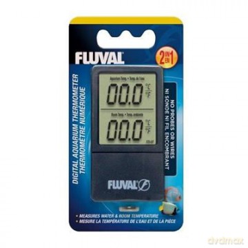 Fluval - 2-in-1 Digital Aquarium Thermometer - (H11193)