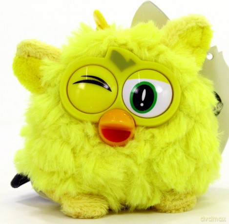 Maskotka Furby Brelok (Żółty) [ZABAWKA]