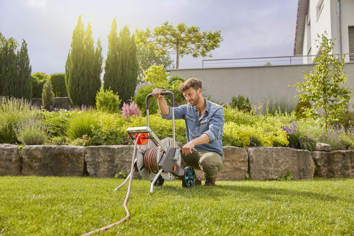 Gardena Hose Trolley CleverRoll L Easy Metal