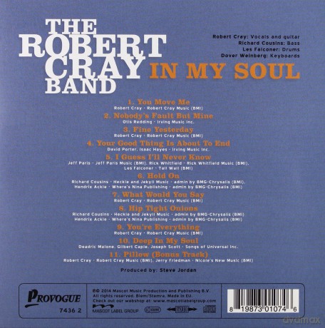 Robert Cray: In My Soul (ecopack) [CD]
