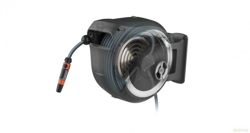 Gardena Wall-Mounted Hose Box RollUp M/L 25m