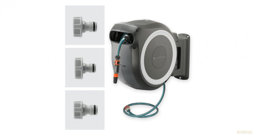 Gardena Wall-Mounted Hose Box RollUp M/L 25m