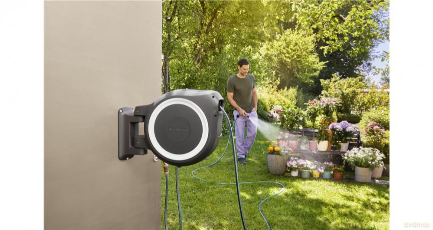 Gardena Wall-Mounted Hose Box RollUp M/L 25m