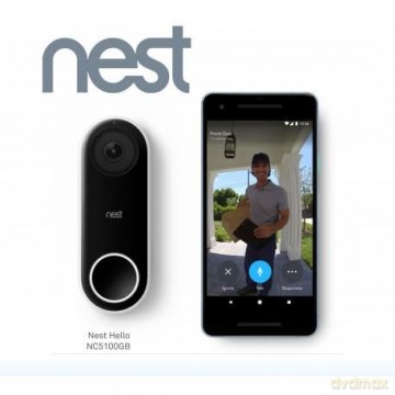 Google - Nest Hello video Doorbell