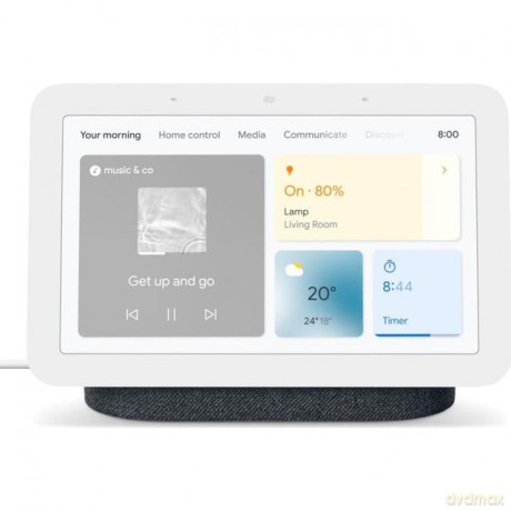 Google - Nest Hub 2nd Gen Charcoal (koksgrĂĽ)