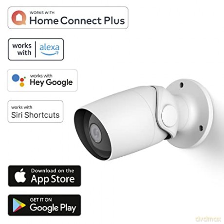 Hama - Outdoor Surveillance Camera - White