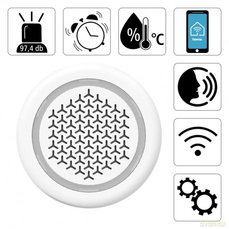 Hama - Smart Alarm Siren - Wi-Fi