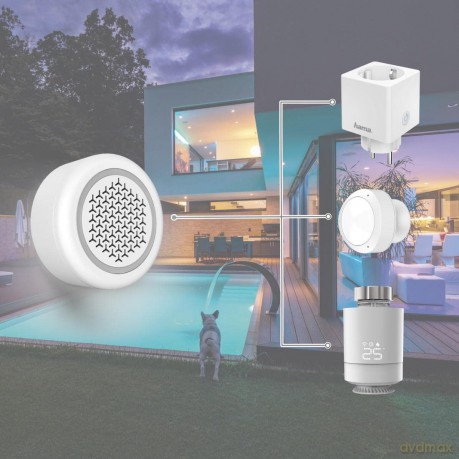 Hama - Smart Alarm Siren - Wi-Fi