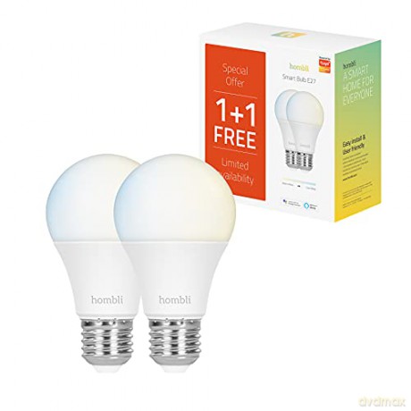 Hombli - E27 Smart Bulb CCT - Promo Pack