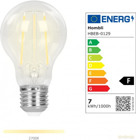 Hombli - E27 Smart Bulb Retro Filament - Promo Pack