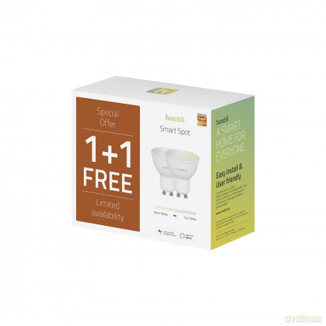 Hombli - GU10 Smart Bulb CCT - Promo Pack