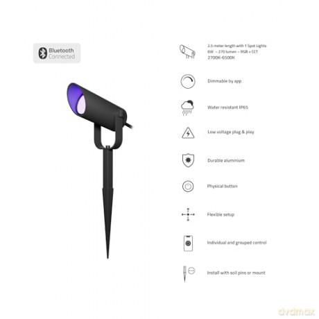 Hombli - Outdoor Smart Spot Light - Single