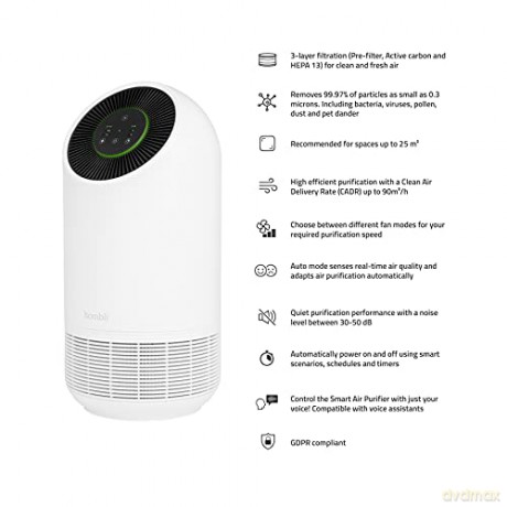 Hombli - Smart Air Purifier, White
