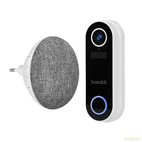 Hombli - Smart Doorbell 2 Promo Pack (Doorbell 2 + Chime 2) White