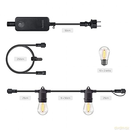Hombli - Smart Outdoor Light String (5m)
