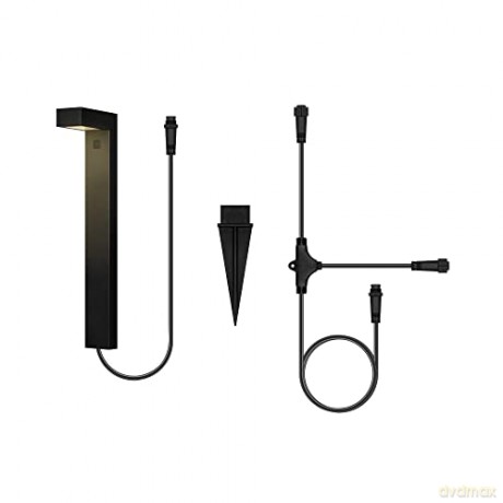 Hombli - Smart Outdoor Pathway Light, Black (single)