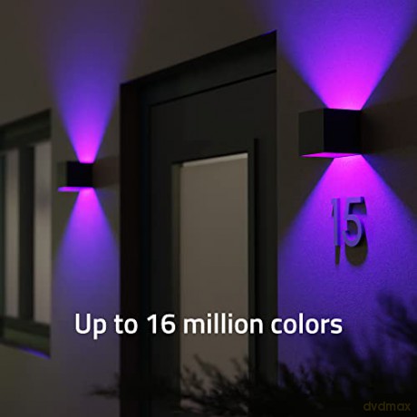 Hombli - Smart Outdoor Wall Light V2, Black