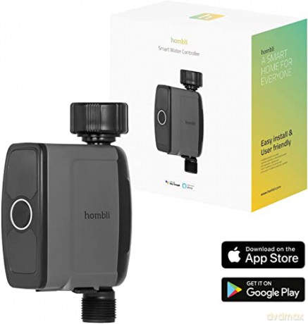 Hombli - Smart Outdoor Water Controller, Black