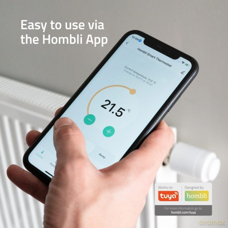 Hombli - Smart Radiator Thermostat Expansion pack (2+1)