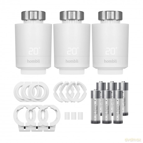 Hombli - Smart Radiator Thermostat Expansion pack (2+1)