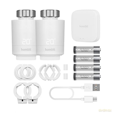 Hombli - Smart Radiator Thermostat Starterkit (2+BT Bridge)