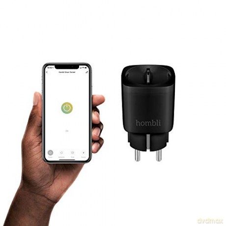 Hombli - Smart Socket (EU), Black