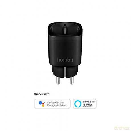 Hombli - Smart Socket (EU), Black