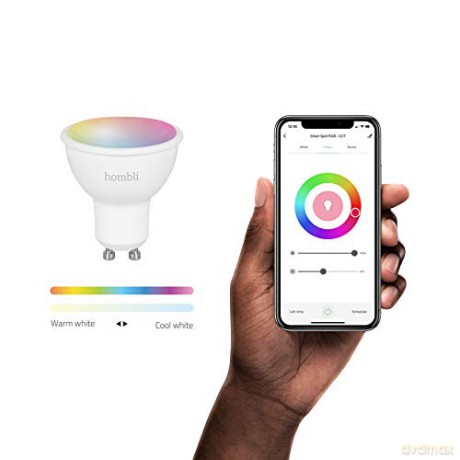 Hombli - Smart Spot GU10 RGB + CCT Dimmable white and colored