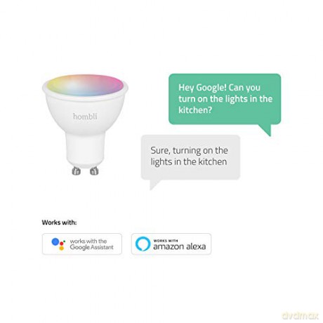 Hombli - Smart Spot GU10 RGB + CCT Dimmable white and colored