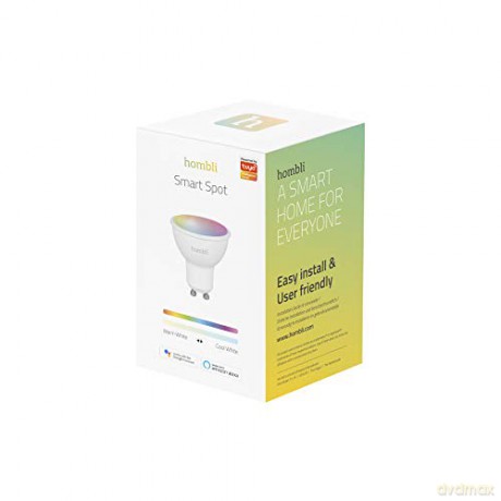 Hombli - Smart Spot GU10 RGB + CCT Dimmable white and colored