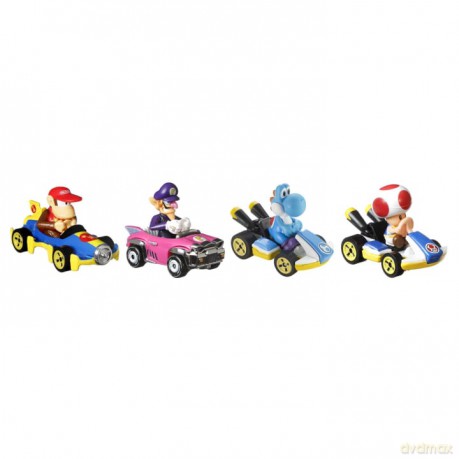 Hot Wheels - Mariokart 4 Pack (GXX98) [FIGURKA]