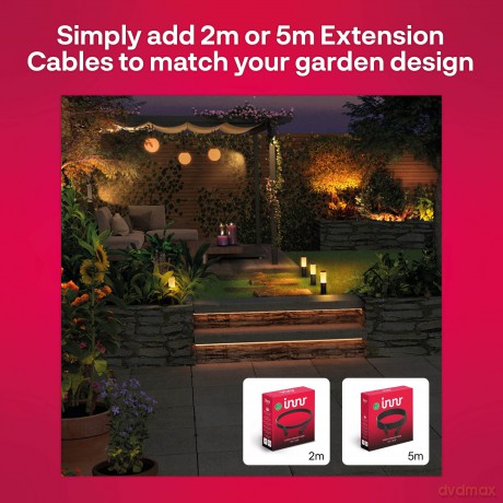 Innr - Smart Outdoor Pedestal Light - 3 Pack OPL 130 C - Zigbee
