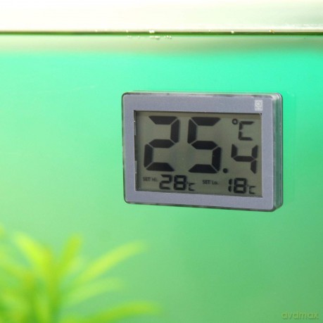 JBL - Aquarium Thermometer Digiscan Alarm Digital 5X3,5Cm - (133.0604)