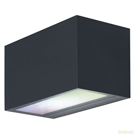 Ledvance - Smart+ - Brick Outdoor Wall Lamp Grey RGBW - WiFi
