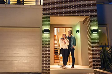 Ledvance - Smart+ - Brick Outdoor Wall Lamp Grey RGBW - WiFi
