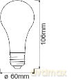 Ledvance - Smart+ Clear Filament Gold E27 Light Bulb Zigbee - S
